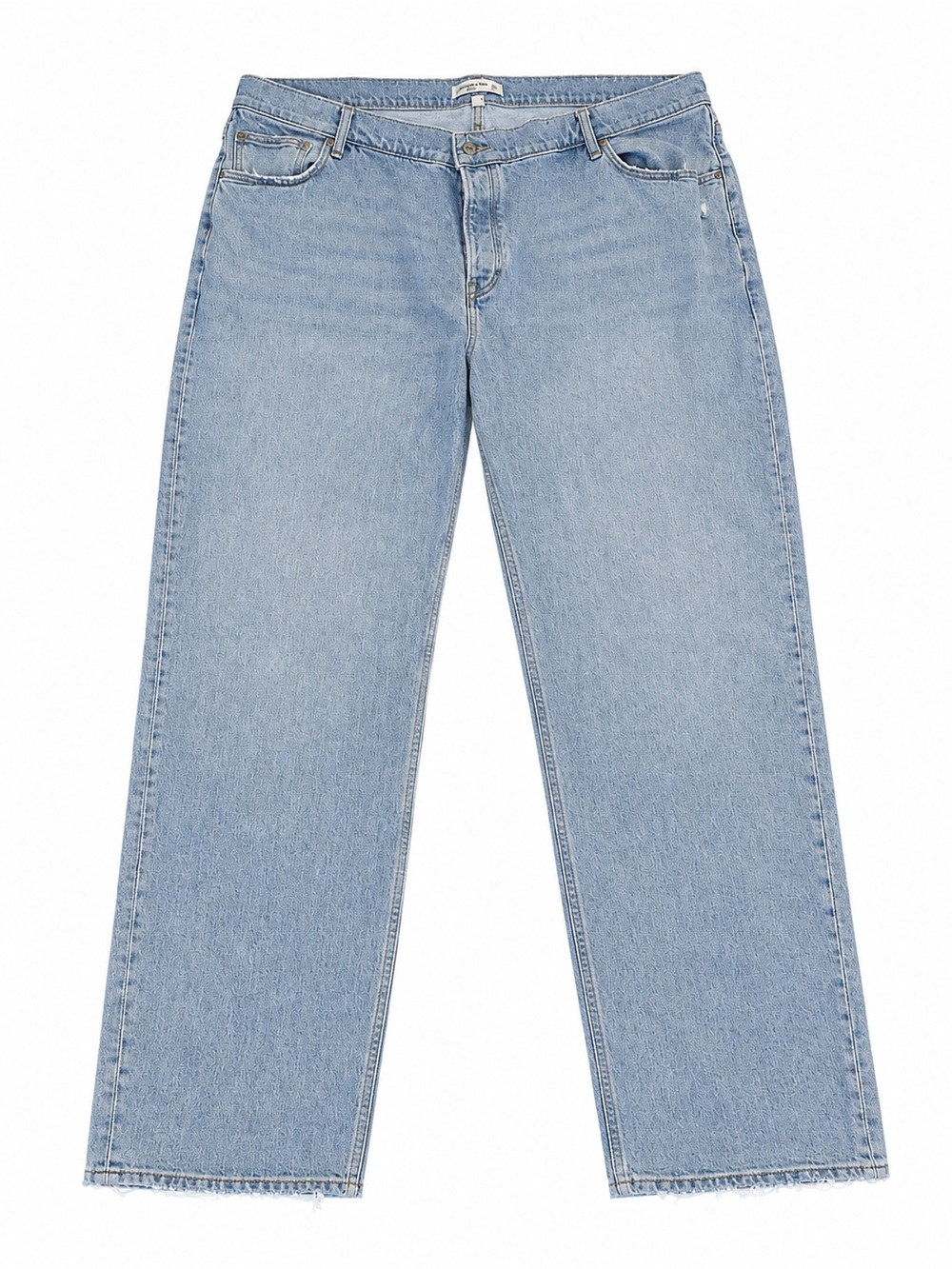 Abercrombie & Fitch Jeans Plus Size 22 R The Dad High Rise Curve Love Blue Denim